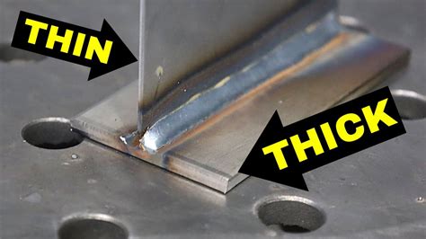 how do you mig weld sheet metal|how to weld thin steel.